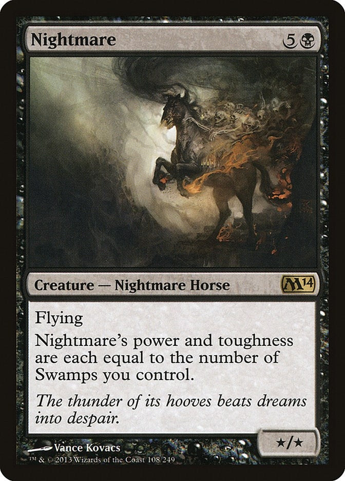 Nightmare (108) [M14] - MTG Single