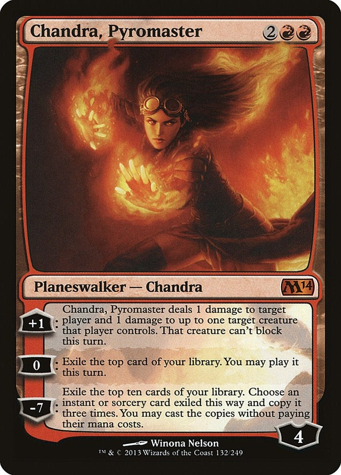 Chandra Pyromaster (132) [M14] - MTG Single