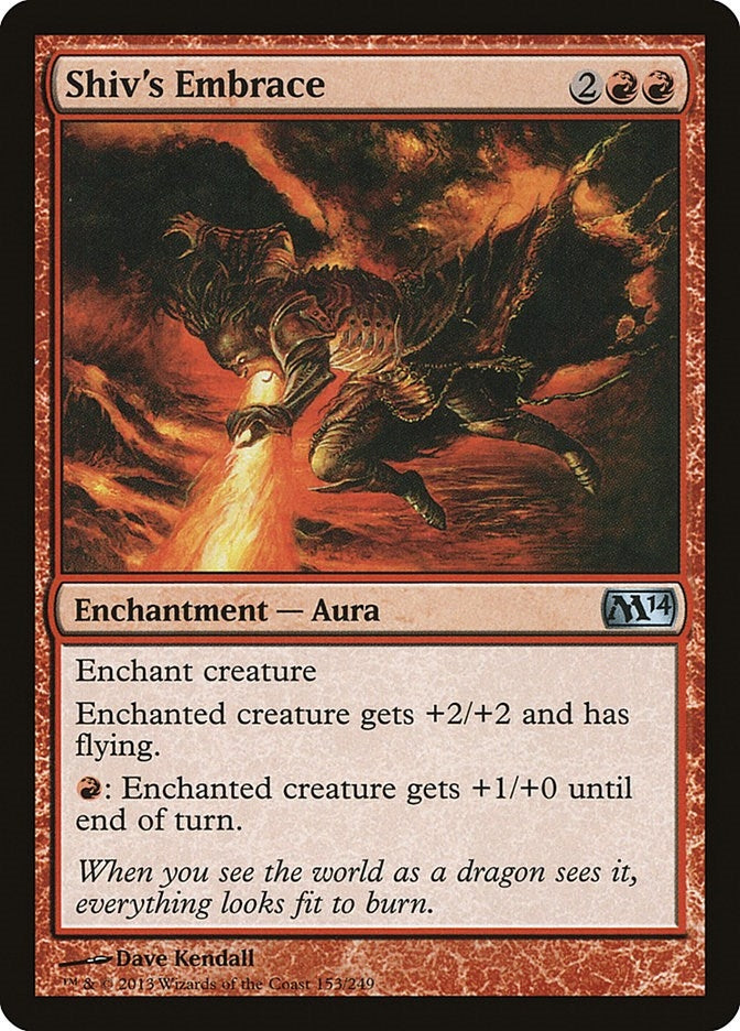 Shiv’s Embrace (153) [M14] - MTG Single