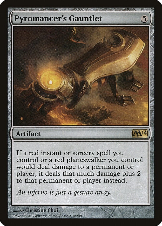 Pyromancer’s Gauntlet (214) [M14] - MTG Single