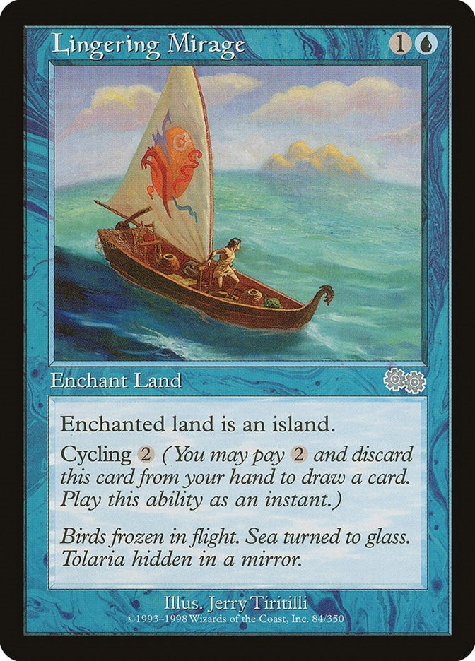 Lingering Mirage (84) [USG] - MTG Single
