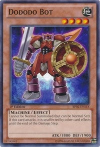 Dododo Bot (2118) (BP02) - YuGiOh Single