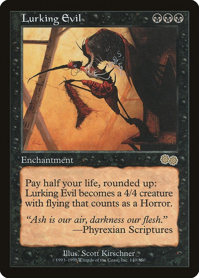 Lurking Evil (140) [USG] - MTG Single