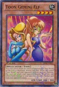 Toon Gemini Elf (Mosaic Rare) (2033) (BP02) - YuGiOh Single