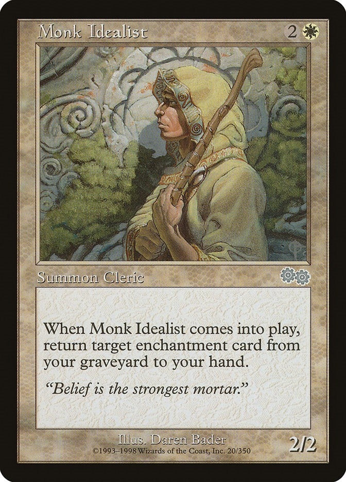 Monk Idealist (20) [USG] - MTG Single
