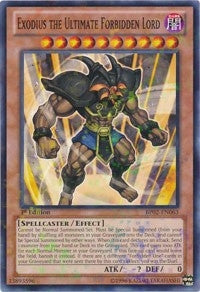 Exodius the Ultimate Forbidden Lord (Mosaic Rare) (2063) (BP02) - YuGiOh Single