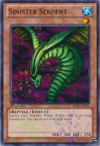 Sinister Serpent (Mosaic Rare) (2015) (BP02) - YuGiOh Single
