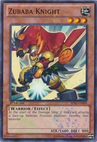 Zubaba Knight (Mosaic Rare) (2099) (BP02) - YuGiOh Single