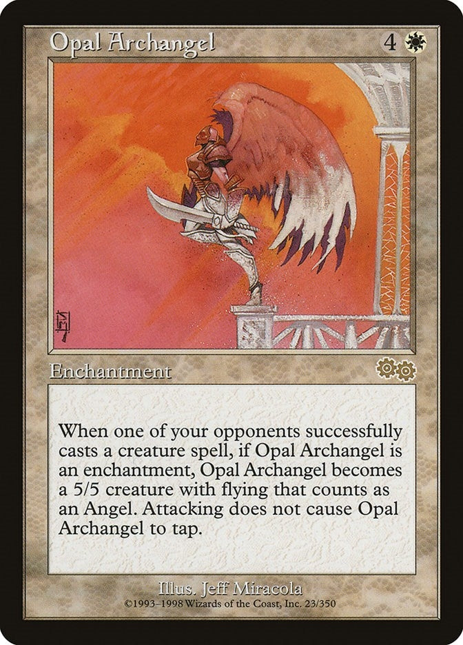 Opal Archangel (23) [USG] - MTG Single