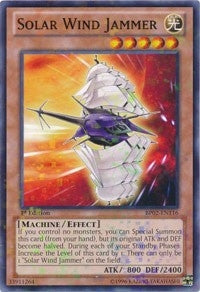 Solar Wind Jammer (Mosaic Rare) (2116) (BP02) - YuGiOh Single