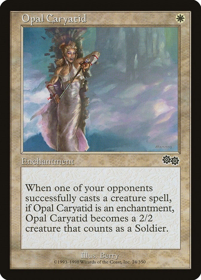 Opal Caryatid (24) [USG] - MTG Single