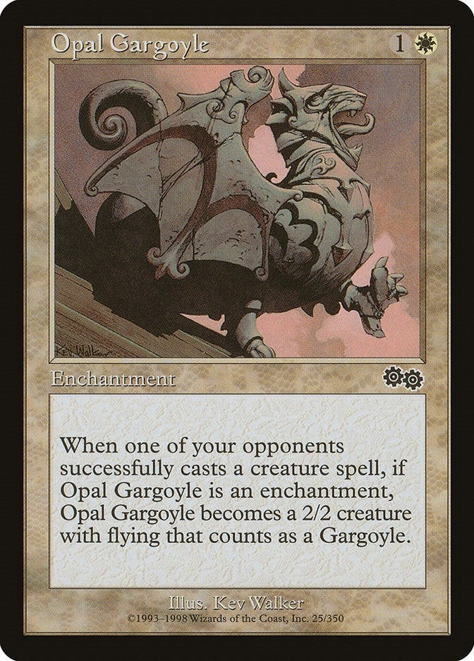 Opal Gargoyle (25) [USG] - MTG Single