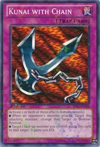 Kunai with Chain (Mosaic Rare) (2198) (BP02) - YuGiOh Single
