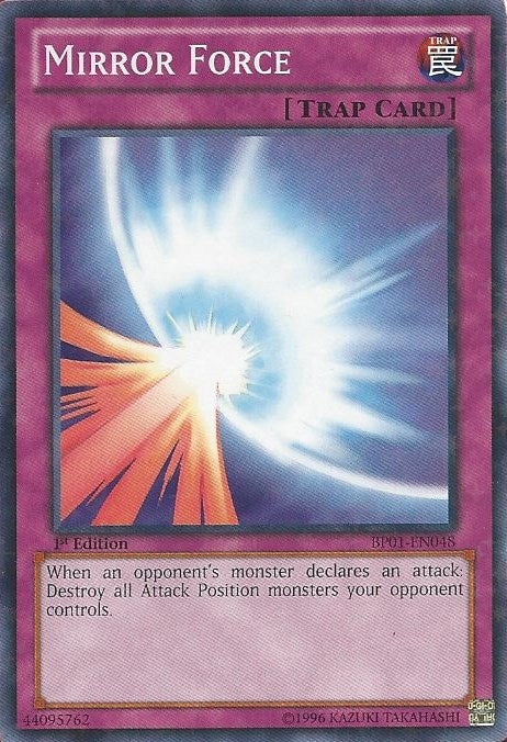 Mirror Force (Starfoil) (1048) (BP01) - YuGiOh Single