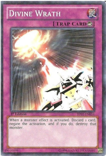 Divine Wrath (Starfoil) (1054) (BP01) - YuGiOh Single