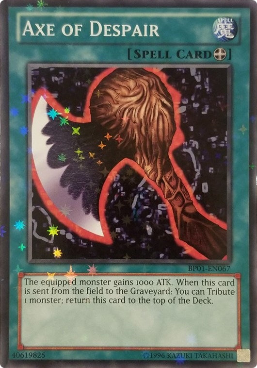 Axe of Despair (Starfoil) (1067) (BP01) - YuGiOh Single