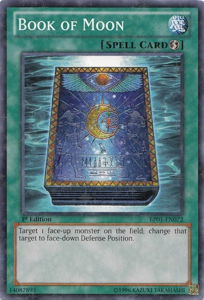 Book of Moon (Starfoil) (1072) (BP01) - YuGiOh Single