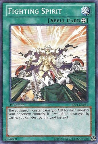 Fighting Spirit (Starfoil) (1081) (BP01) - YuGiOh Single