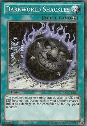 Darkworld Shackles (Starfoil) (1083) (BP01) - YuGiOh Single