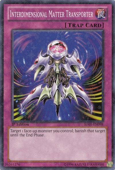 Interdimensional Matter Transporter (Starfoil) (1098) (BP01) - YuGiOh Single