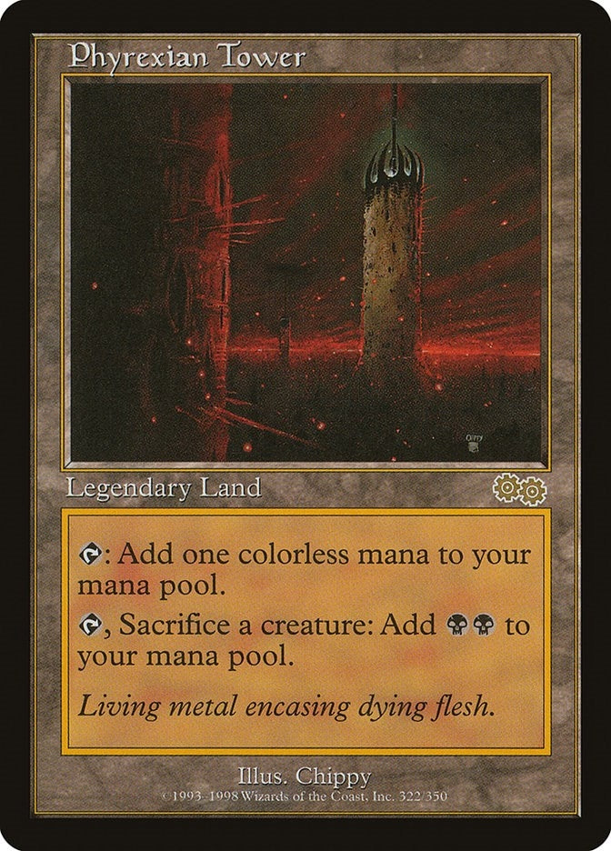 Phyrexian Tower (322) [USG] - MTG Single