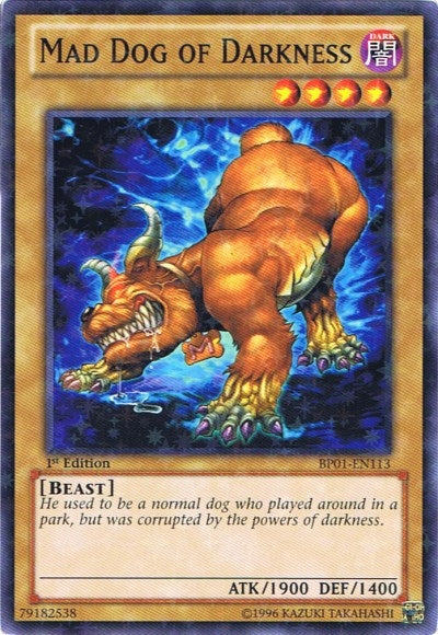 Mad Dog of Darkness (Starfoil) (1113) (BP01) - YuGiOh Single