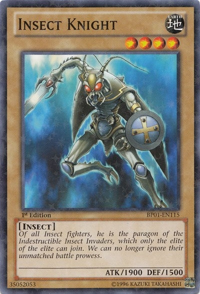 Insect Knight (Starfoil) (1115) (BP01) - YuGiOh Single