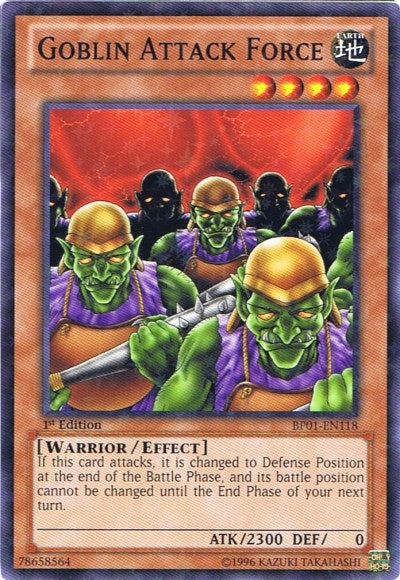 Goblin Attack Force (Starfoil) (1118) (BP01) - YuGiOh Single