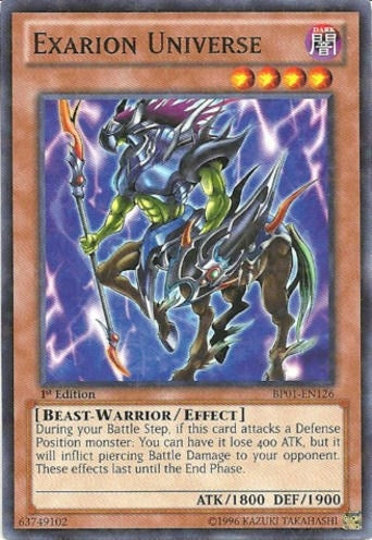 Exarion Universe (Starfoil) (1126) (BP01) - YuGiOh Single