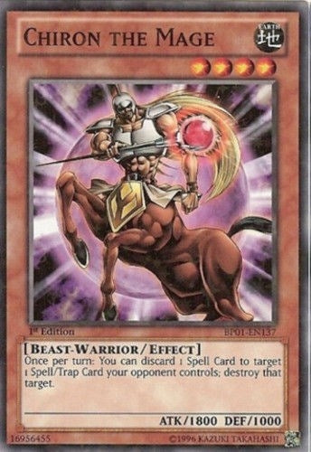 Chiron the Mage (Starfoil) (1137) (BP01) - YuGiOh Single