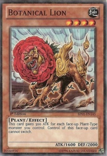 Botanical Lion (Starfoil) (1145) (BP01) - YuGiOh Single