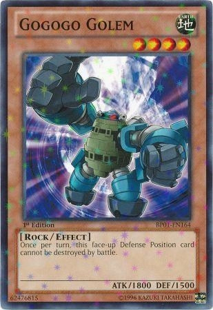 Gogogo Golem (Starfoil) (1164) (BP01) - YuGiOh Single