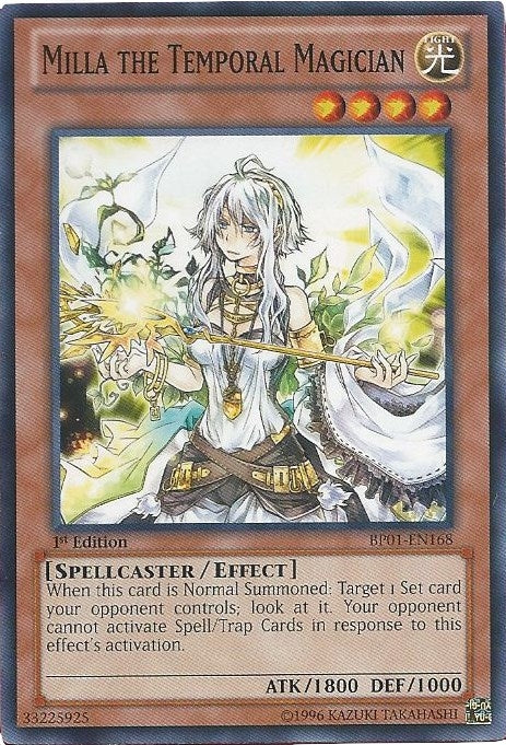 Milla the Temporal Magician (Starfoil) (1168) (BP01) - YuGiOh Single