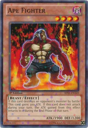 Ape Fighter (Starfoil) (1169) (BP01) - YuGiOh Single