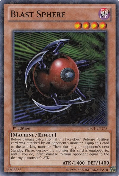 Blast Sphere (Starfoil) (1175) (BP01) - YuGiOh Single