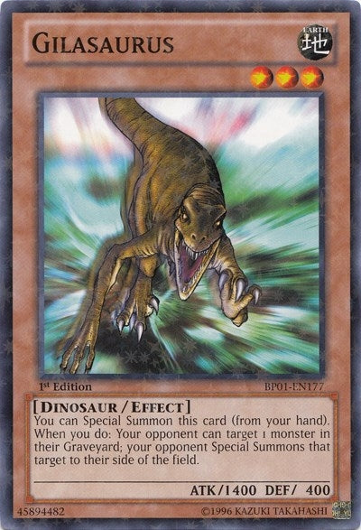 Gilasaurus (Starfoil) (1177) (BP01) - YuGiOh Single