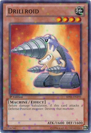 Drillroid (Starfoil) (1191) (BP01) - YuGiOh Single