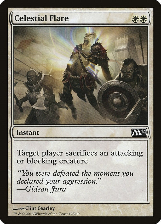 Celestial Flare (12) [M14] - MTG Single