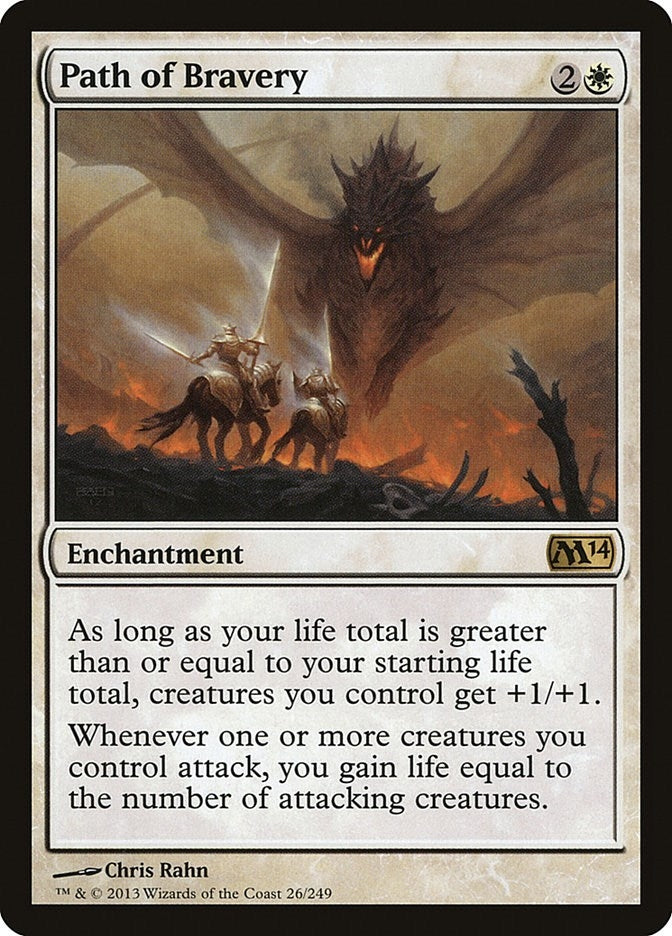 Path of Bravery (26) [M14] - MTG Single