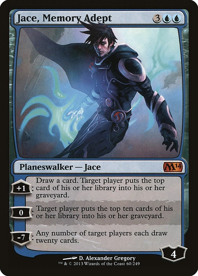 Jace Memory Adept (60) [M14] - MTG Single