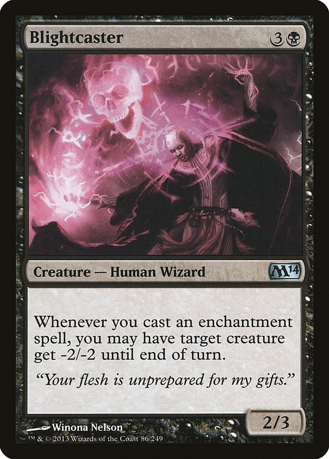 Blightcaster (86) [M14] - MTG Single