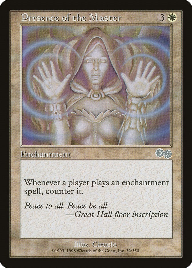Presence of the Master (32) [USG] - MTG Single