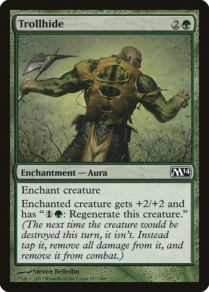 Trollhide (197) [M14] - MTG Single