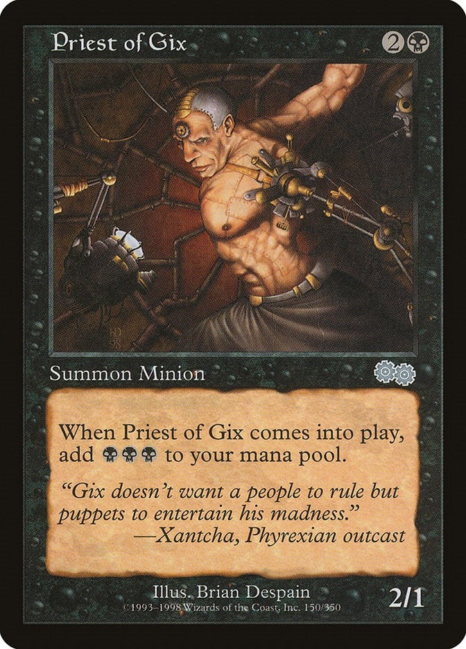 Priest of Gix (150) [USG] - MTG Single