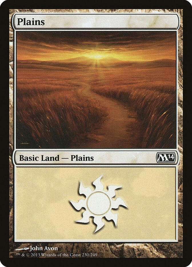 Plains (230) (230) [M14] - MTG Single