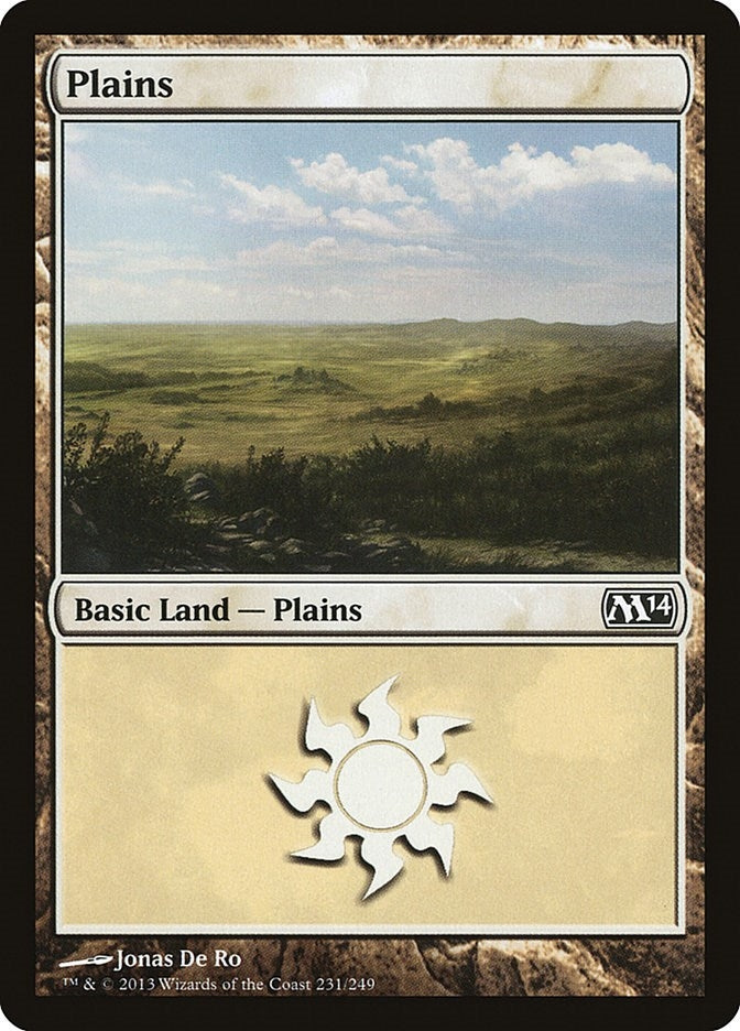 Plains (231) (231) [M14] - MTG Single