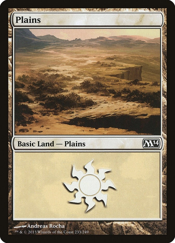 Plains (233) (233) [M14] - MTG Single