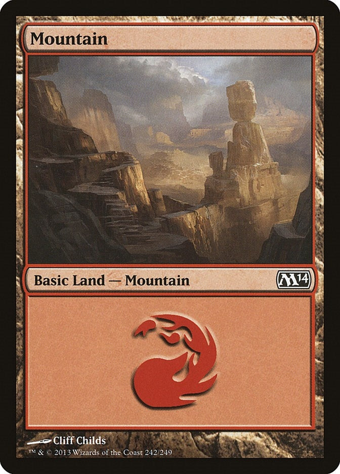 Mountain (242) (242) [M14] - MTG Single