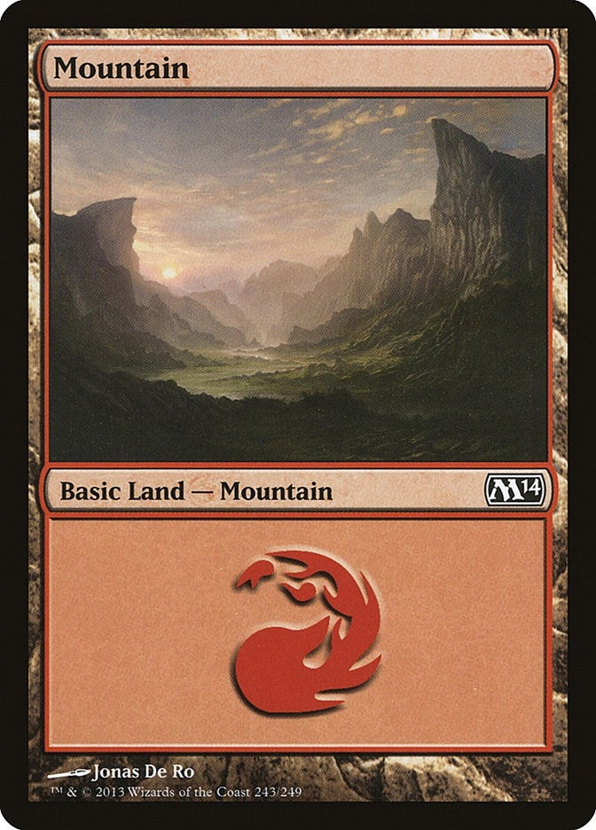 Mountain (243) (243) [M14] - MTG Single