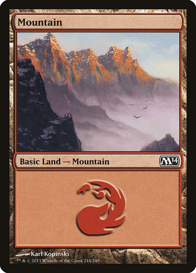 Mountain (244) (244) [M14] - MTG Single